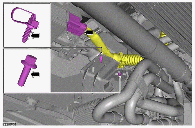 Electric Supercharger To Front Junction Box Cables